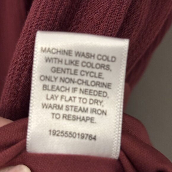 Maroon Love Fire Boho Romper With Embroidered Floral Design & Bell Sleeves - Picture 12 of 12